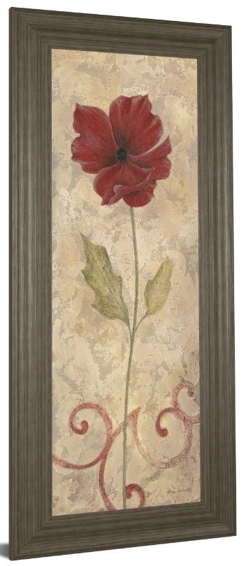 Classy Art Red Flower l Wall Art-0