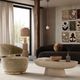 TOV Furniture Austin Oat Swivel Accent Chair-1