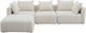 TOV Furniture Hangover 4-Piece Cream Performance Boucle Modular Sectional-0
