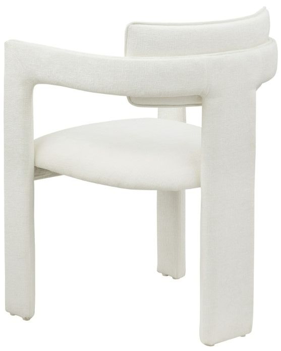 Meridian Furniture Brenda Cream Upholstered Dining Chair-3
