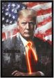 Classy Living Luminous Neon Trump Tie Wall Art-0