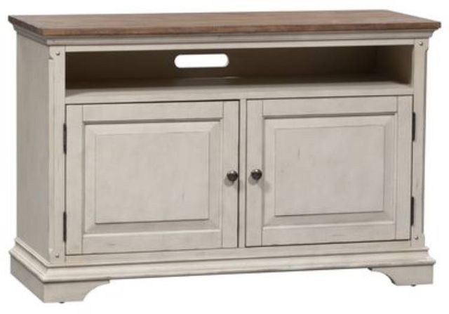 Liberty Furniture Morgan Creek White 46" TV Console-0