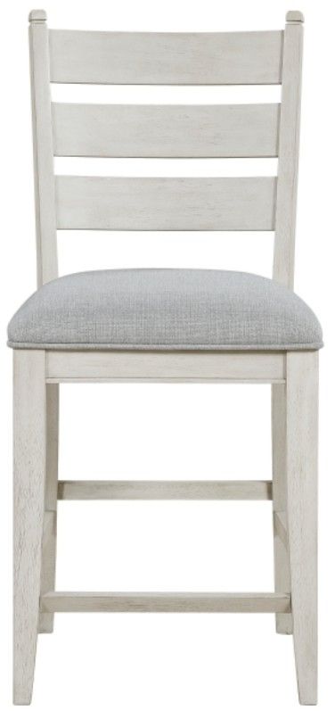 Homelegance® Wyatt Gray/Weathered White Counter Stool-2