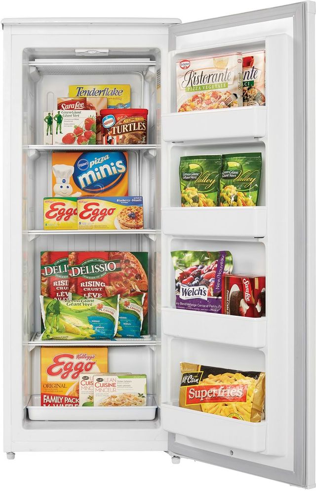 Danby® Designer 10.1 Cu. Ft. White Upright Freezer-2