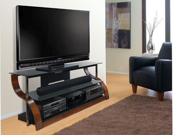 Bell'O® Vibrant Espresso 65" TV Stand-1