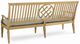 Century® Bunny Williams Outdoor Litchfield Natural Garden Bench-1