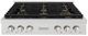 ZLINE Paramount 36" Satin Stainless Steel Gas Cooktop-0