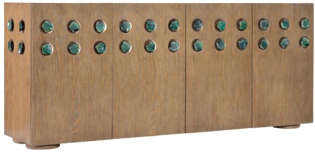 Hooker® Furniture Commerce and Market Pilea Light Natural Entertainment Credenza-0