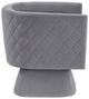 Homelegance® Candace Gray Swivel Chair-3