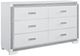 Global Furniture USA Soleil White Dresser-0