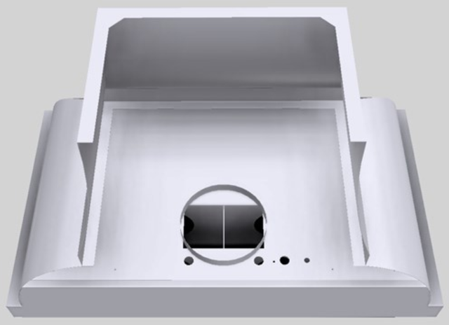 Vent-A-Hood® Designer Series 42" White Wall Mounted Range Hood-2