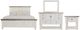 Vintage Furniture Martha 4-Piece Queen Panel Bedroom Set-0