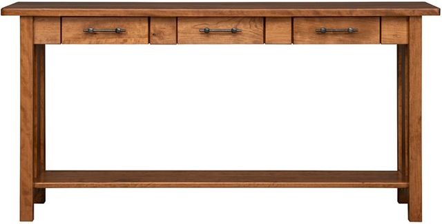 Country Classic Collection Customizable Signature 3-Drawer Sofa Table-1