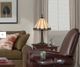 Cal® Lighting & Accessories Tiffany Antique Brass Accent Lamp-1