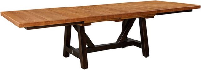 Country Classic Collection Customizable Farmstead Dining Table-2