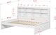 Donco Kids White Youth Full Bookcase Daybed-2
