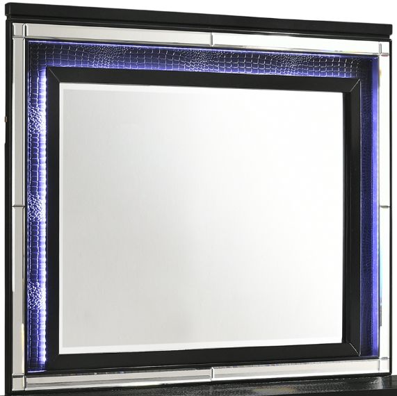 New Classic® Home Furnishings Valentino Black Mirror-0