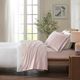 Olliix by True North by Sleep Philosophy Cozy Flannel Blush Dots Twin Cotton Printed Sheet Set-4