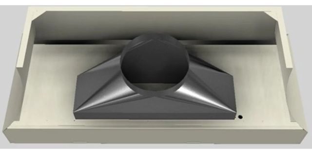Vent-A-Hood® Designer Series 60" Biscuit Wall Mounted Range Hood-2