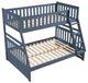 Homelegance® Nora Blue Twin/Full Bunk Bed-5