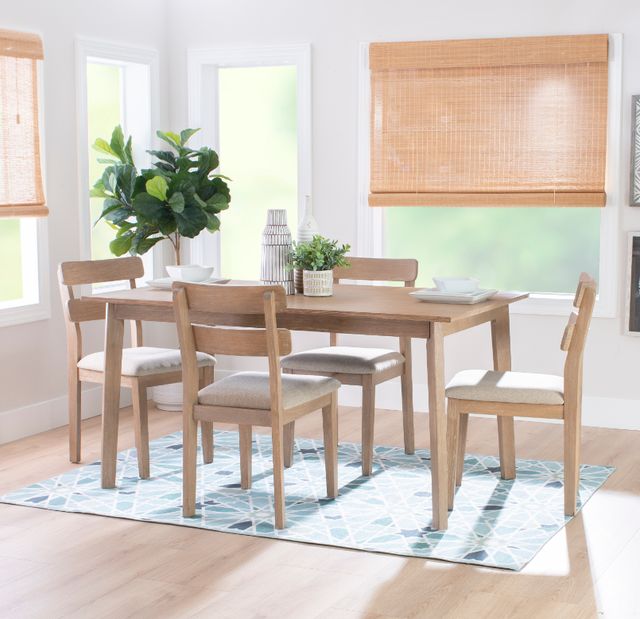 Powell® Daly 5-Piece Natural/Sand Dining Set-1