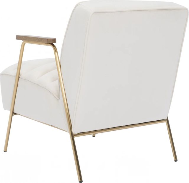 Meridian Furniture Woodford Cream Velvet Accent Chair-3