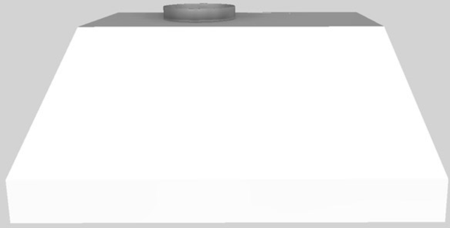 Vent-A-Hood® 30" White Wall Mounted Liner Insert-0