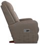 La-Z-Boy® Finley Stone Leather Power Rocking Recliner with Headrest-3