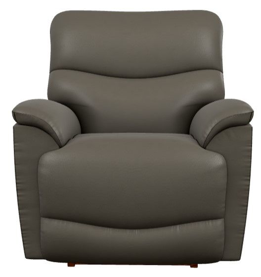 La-Z-Boy® Trouper Tar Power Rocking Recliner with Headrest and Lumbar-1