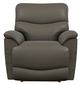 La-Z-Boy® Trouper Tar Power Rocking Recliner with Headrest and Lumbar-1