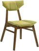 Armen Living Amaris Olive Green/Walnut Dining Chair-0