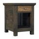 aspenhome® Suffolk Sandstone Chairside Table-0