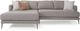Decor-Rest® Furniture LTD 2089 2-Piece Left-Arm Facing Sectional and Chaise-1