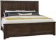 Artisan & Post by Vaughan-Bassett Crafted Cherry Bedroom by Ben & Erin Napier Dark Queen Panel Bed-0