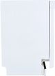 Avanti® 18" White Front Control Built In Dishwasher-2