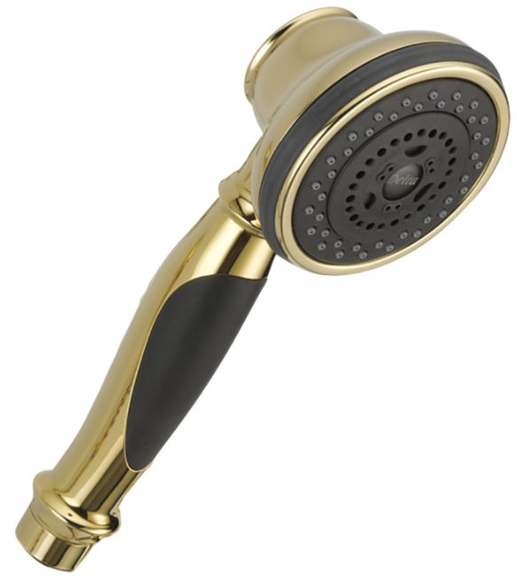 Delta Polished Brass 9" 3-Setting Hand Shower-0