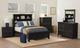 Elements International Hampton Kids Charcoal Full Youth Bookcase Bed-1