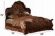 ACME Furniture Dresden Cherry Oak Eastern King Panel Bed-2