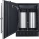Summit® 5.3 Cu. Ft. Black/Stainless Steel Built-In Cold Brew Coffee Kegerator-4