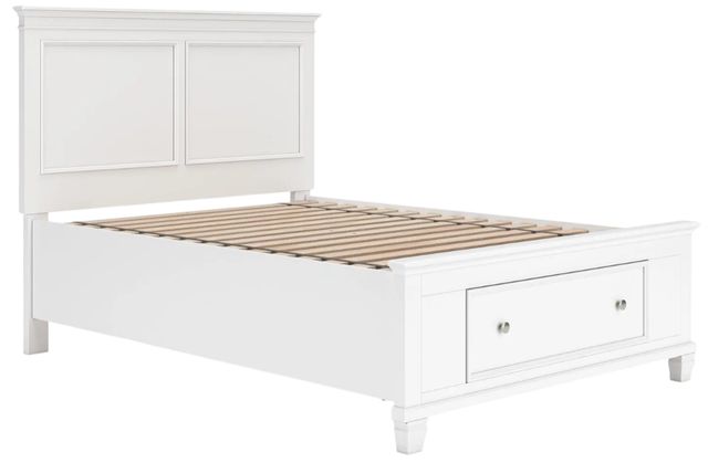 Signature Design by Ashley® Fortman White Full Panel Storage Bed-1