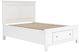 Signature Design by Ashley® Fortman White Full Panel Storage Bed-1