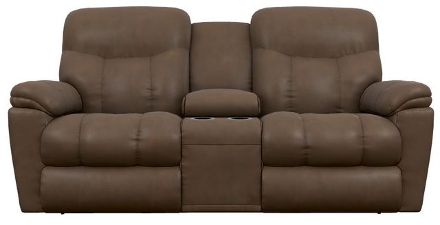 La-Z-Boy® Morrison Whiskey Power Reclining Loveseat with Console, Headrest, and Lumbar-1