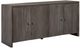 Crestview Collection Elston Stained Brown 4-Door Sideboard-0