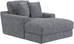 Jackson Furniture Cozy Gunmetal Chaise