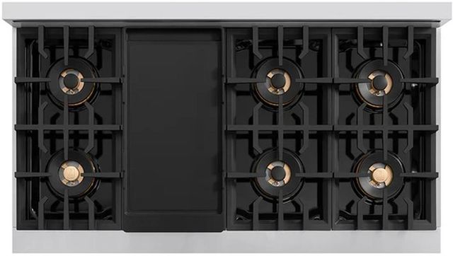 ZLINE 48" 6.7 cu. ft. Gas Range with 8 Burner DuoPro™ Cooktop and Dual Ovens in Stainless Steel-4