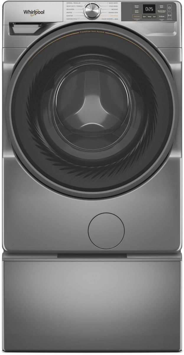 Whirlpool® 27" W x 16” H Radiant Silver Laundry Pedestal-3