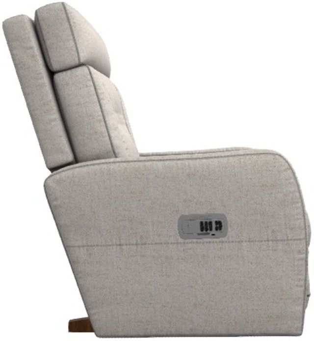 La-Z-Boy® Lennon Barley Power Rocking Recliner with Headrest-3