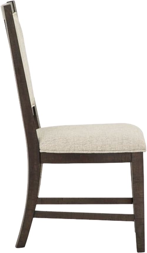 Magnussen Home® Westley Falls 2-Piece Baja Fog/Graphite Step Up Side Chair Set with Upholstered Seat and Back-2