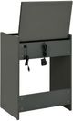 Coaster® Danbury 2-Piece Gray High Gloss Vanity Set-4
