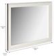 A.R.T. Furniture® Blanc Alabaster/Burnished Bronze Landscape Mirror-5